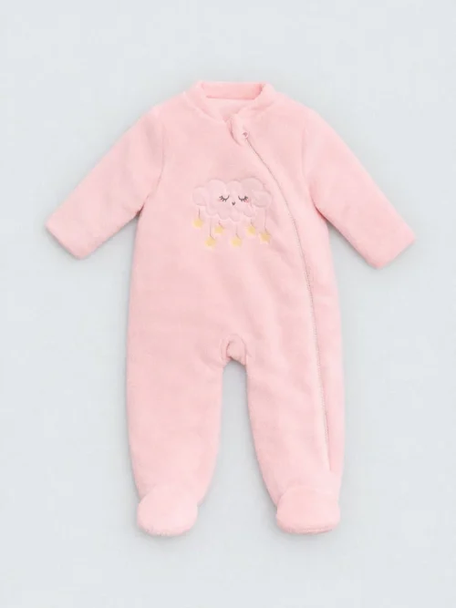 Buzo rosa acolchado bebe