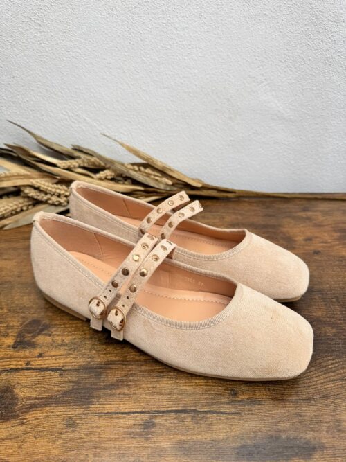 Bailarina Tachuela - Beige