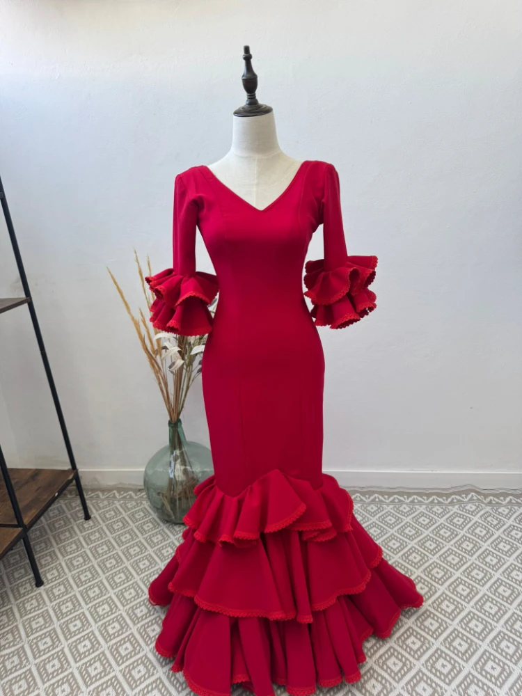 Vestido Triana Rojo