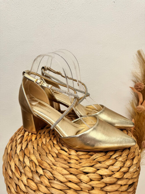 Sandalia Gure - Dorado