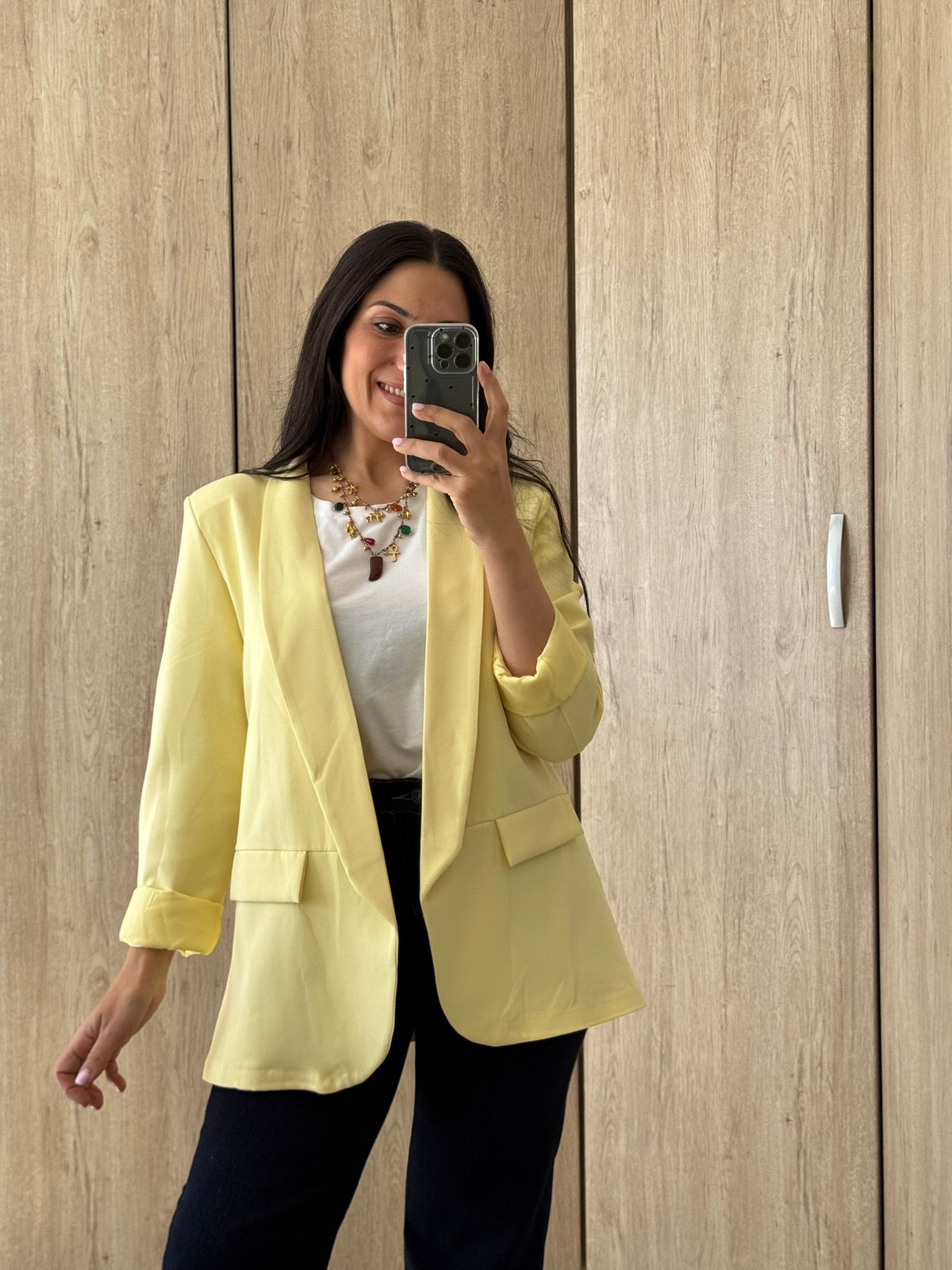 Americana Noelia-  Amarilla