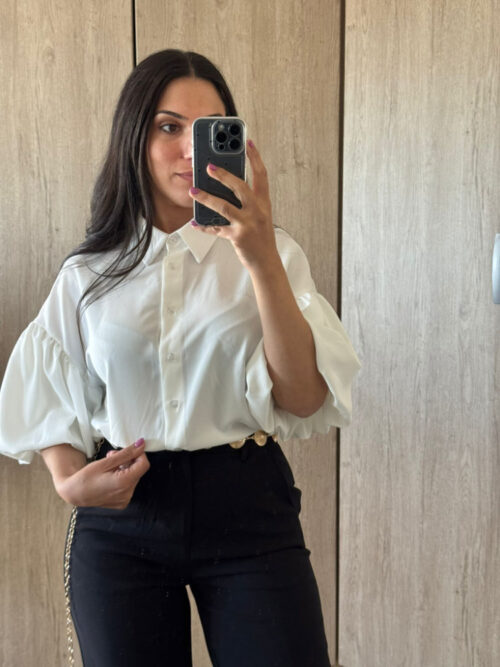 Blusa Oliva - Blanca