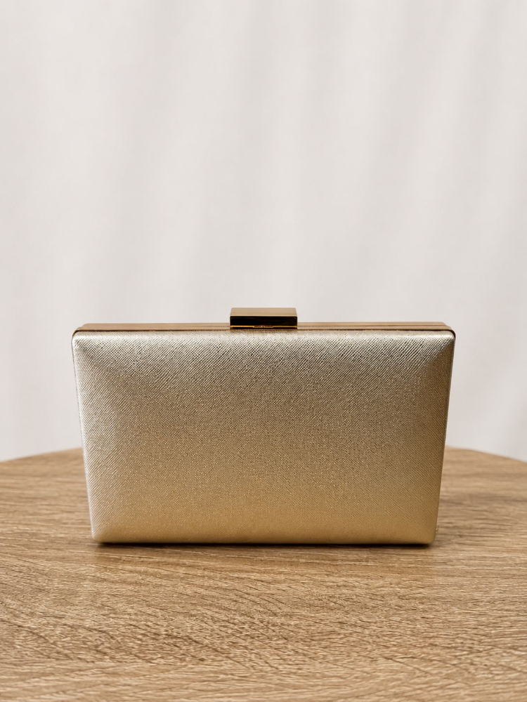 Bolso fiesta dorado