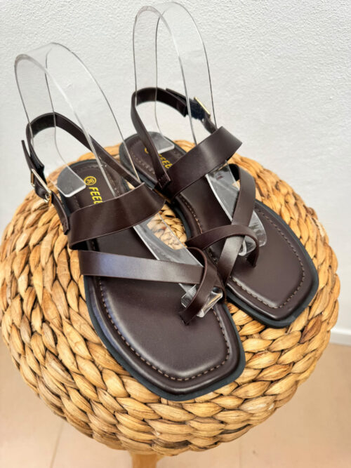 Sandalias Roma Marrón