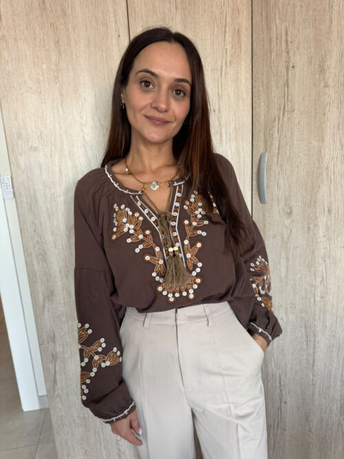Camisa Bordada Alma