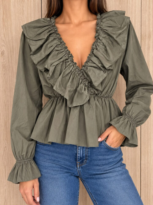 Blusa Valentina- Verde
